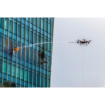 A 60kg load-bearing high-rise building water spraying and fire extinguishing drone