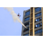 A 60kg load-bearing high-rise building water spraying and fire extinguishing drone